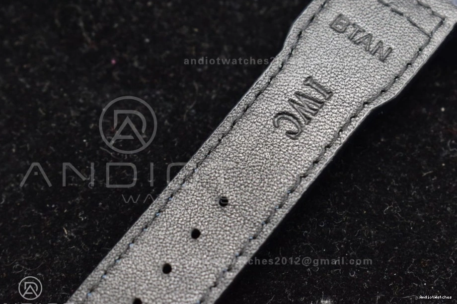 Leather Edition Strap Pilot on 1004 Dial Youthful Chrono Hand SS AZF Orange Blue 1:1 Best Blue A 0130